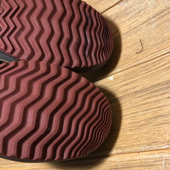 Sorel men black lace up boots, upper synthetic, wool lining, 13 - Picture 10 of 13